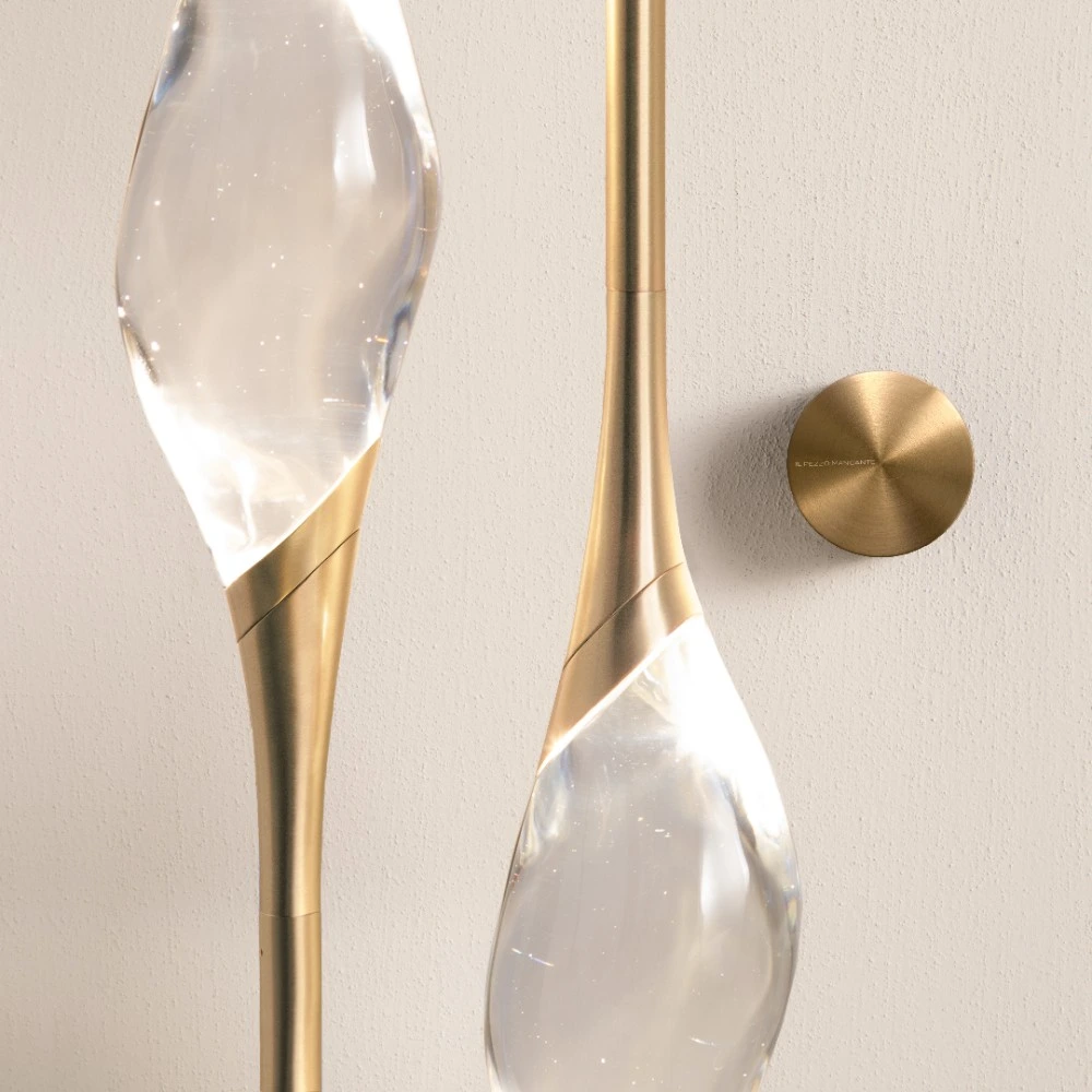 Satin Brass finish