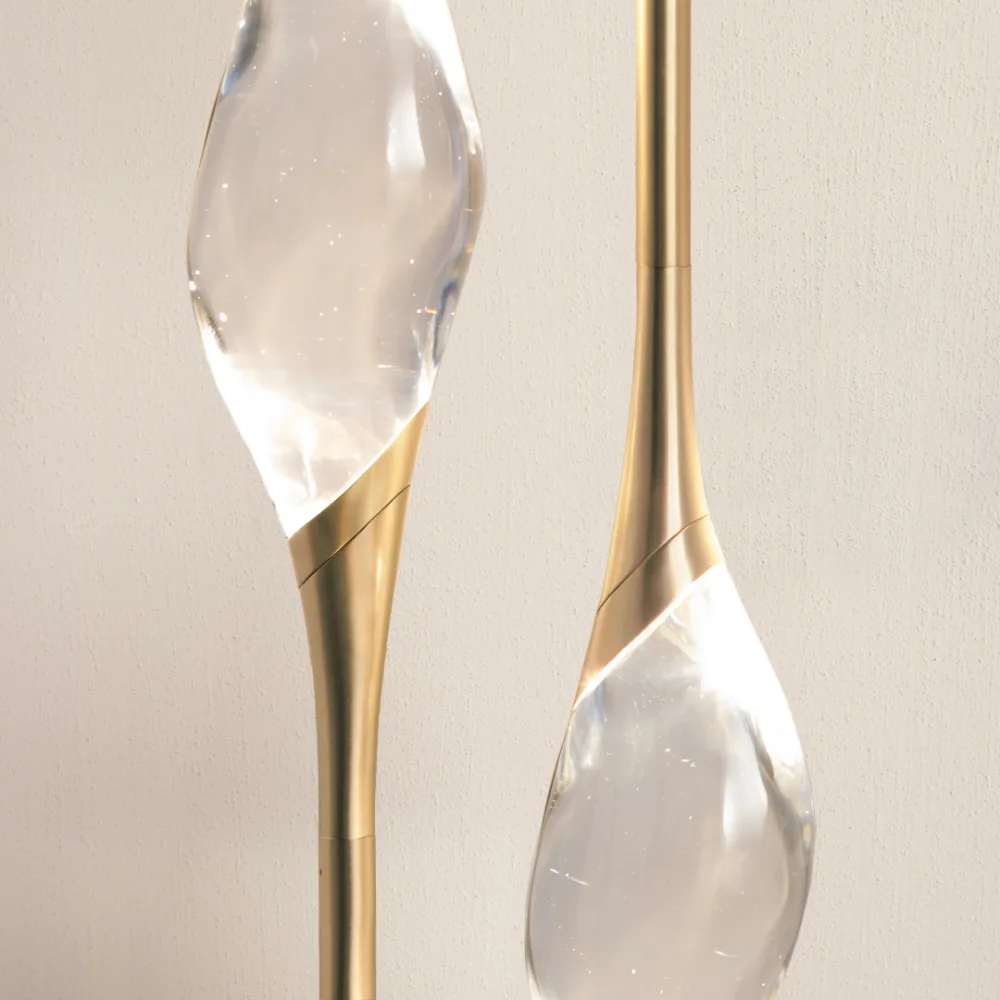Satin Brass finish