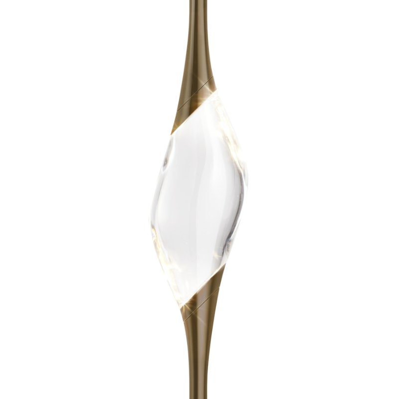 Bronze finish on the Il Pezzo 12 Wall Sconce