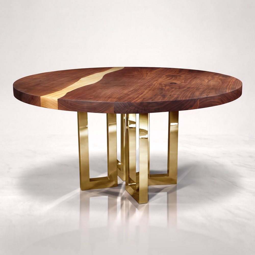 Il Pezzo 6 Round Table, round dining table