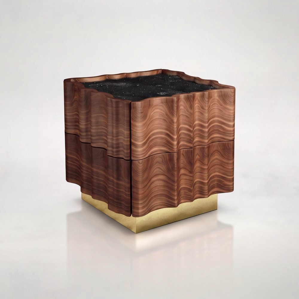 Il Pezzo 2 Nightstand, nightstand